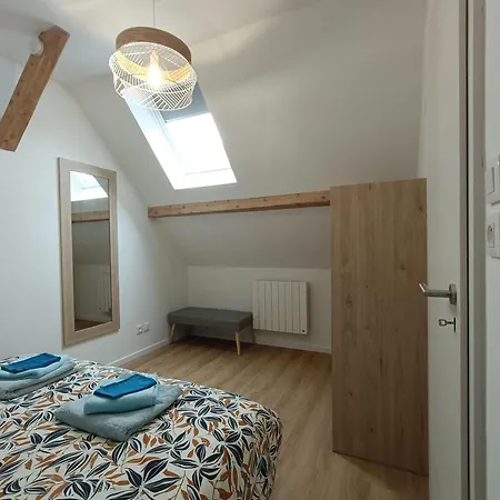 アパート Duplex F2 Au Pied Des Pistes Du Blanc オルベ